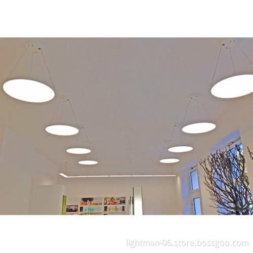 36W Ultra Slim 40cm Recessed Suspended 400mm Round LED Ceiling Panel Light Fixtures
